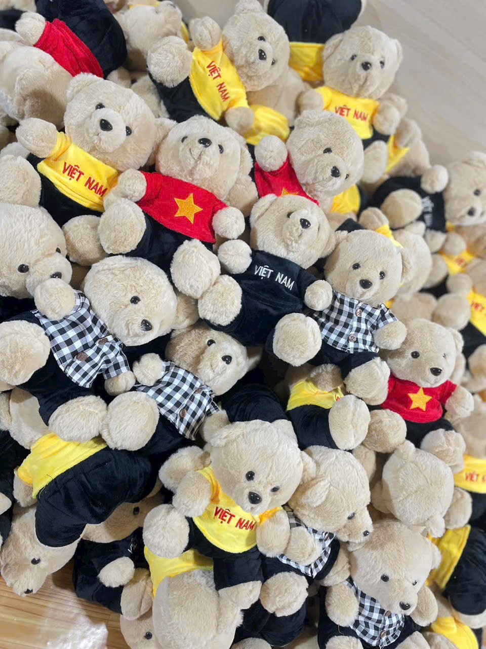  Gấu Bông Teddy In Thêu Logo Thương Hiệu,